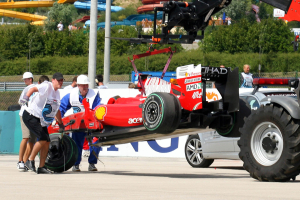 Photo Hongrie 2009 : le récit glaçant de Smedley sur l'accident de Massa