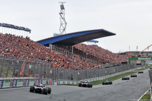 Photo La F1 face à un week-end particulièrement piégeux à Zandvoort