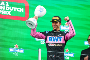 Photo Quand Pierre Gasly signait son premier podium avec Alpine à Zandvoort