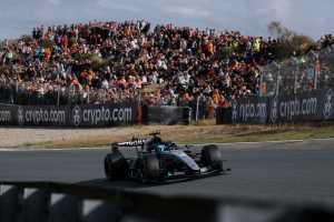 Photo George Russell en pole du Sprint à Zandvoort : « Agréable de repartir comme ça »