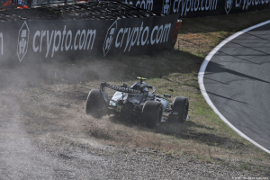 Photo Antonelli révèle l'ampleur des dégâts après son erreur en SQ1 à Zandvoort