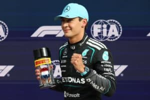 Photo Russell remporte le Sprint aux Pays-Bas devant Leclerc