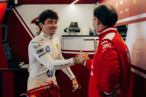 Photo GP des Pays-Bas de F1 - La réaction de Charles Leclerc à l'arrivée de la course sprint : C'était le bon choix