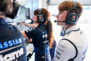 Photo Luke Browning en EL1 à Monza avec Williams