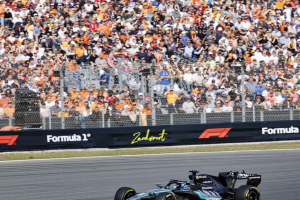 Photo George Russell (Mercedes) domine les qualifications de la course sprint du GP des Pays-Bas