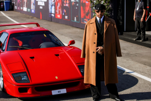 Photo Lewis Hamilton honore Michael Schumacher et Ferrari à Monza : « Il a été un leader incroyable »