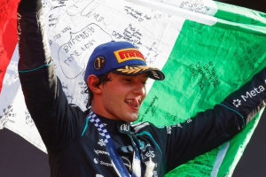 Photo GP d’Italie: Antonelli n’en revient pas