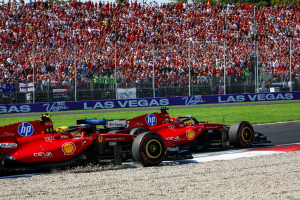 Photo Ferrari – Les joues rouges à Monza