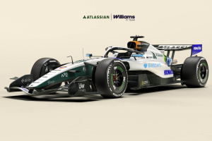 Photo Williams fait revivre la livrée de la FW07C de 1981 à Madrid