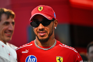 Photo Hamilton : On a réglé ce problème de Monza en face à face avec Leclerc