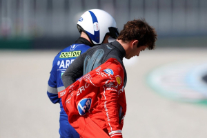 Photo Leclerc évoque ses problèmes de vision après le crash de Monza