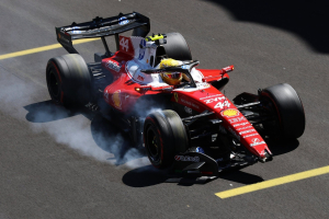 Photo EL3 - Hamilton et Bearman dans le mur, Antonelli meilleur temps