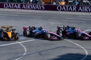 Photo Norris explose à Bakou : Colapinto « ne devrait pas être en F1 »