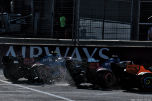 Photo Suspension de Colapinto : Norris fait polémique, le trio Russell-Verstappen-Hadjar réplique