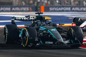 Photo Russell deuxième, Antonelli 7e et en difficulté avec les évolutions de Mercedes F1 !
