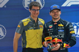 Photo GP de Singapour: Verstappen en pole du sprint, mais…