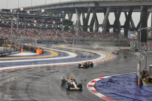 Photo Lawson a eu 'un peu de chance' mais signe une très belle 5e place au Sprint F1