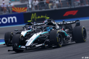 Photo Antonelli battu par Russell, Leclerc et Norris au classement des Sprints F1