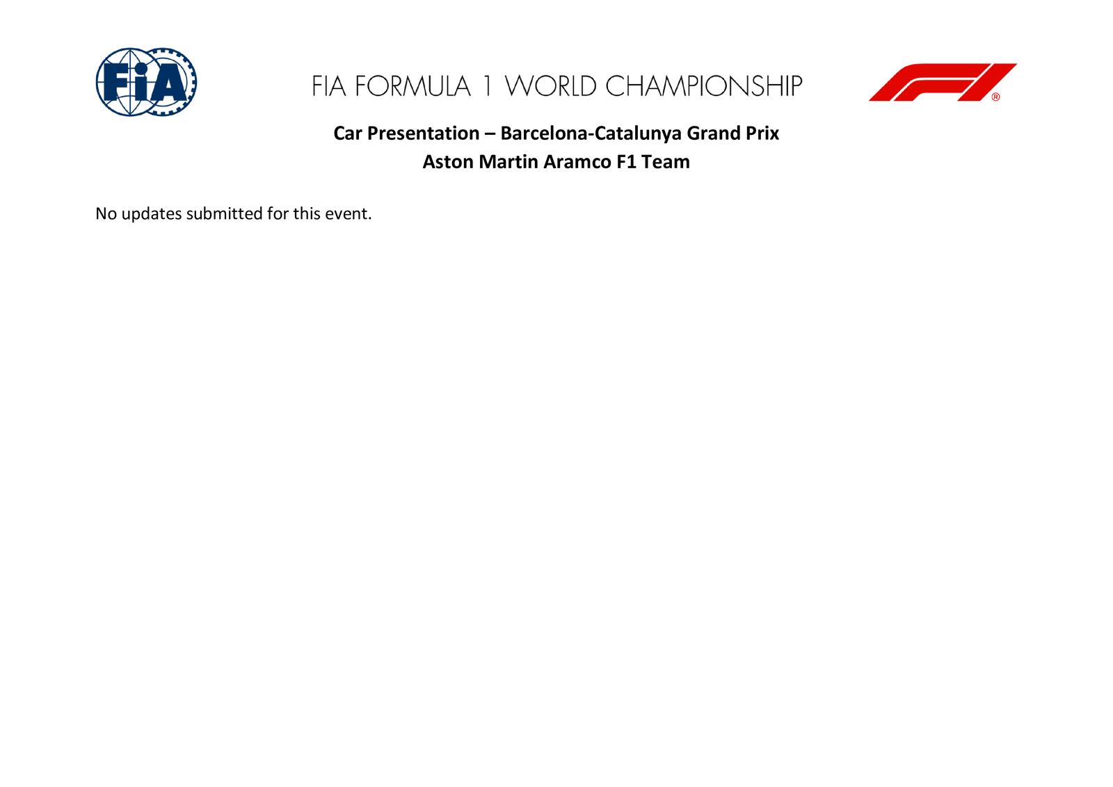 Communiqués FIA