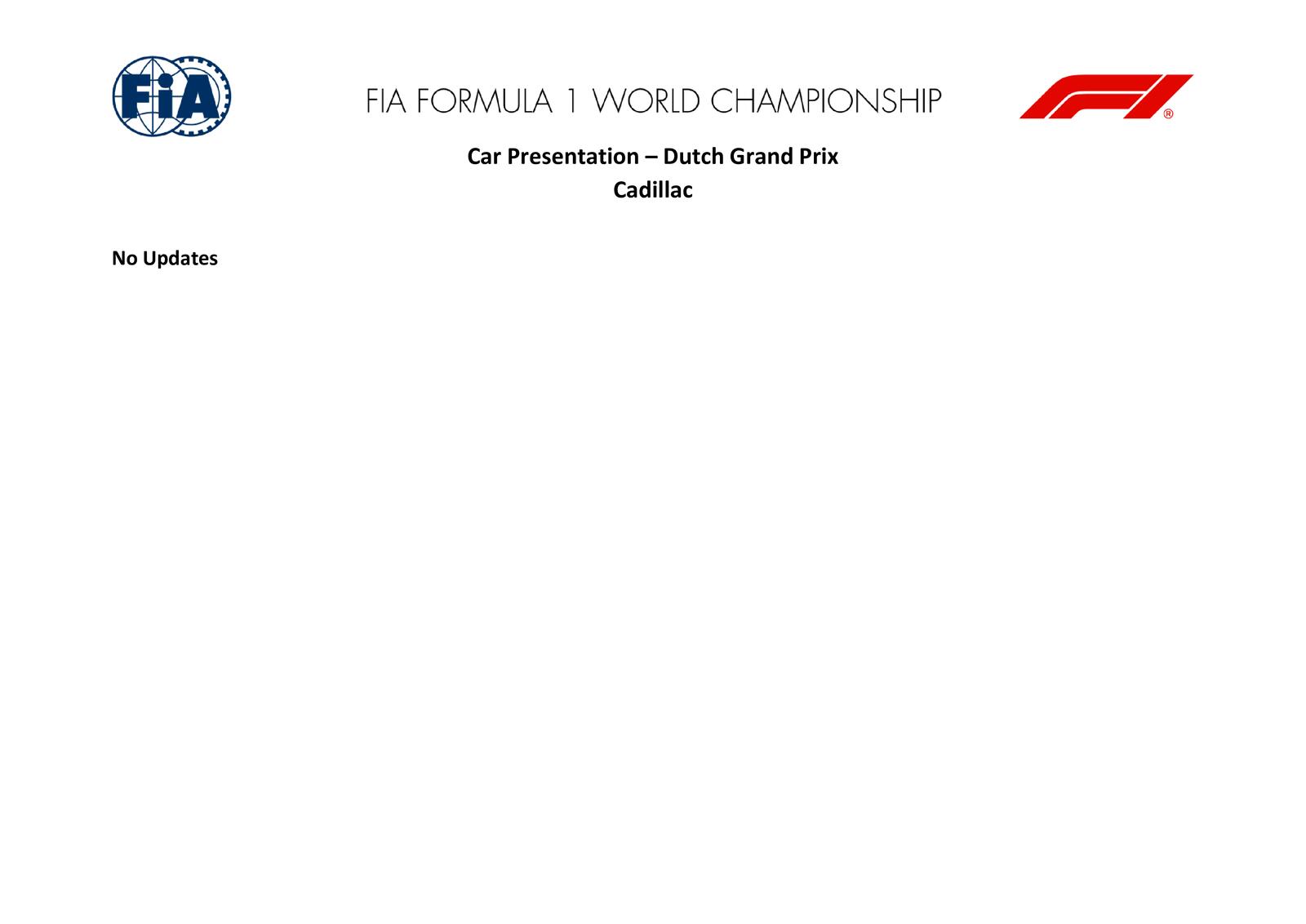 Communiqués FIA