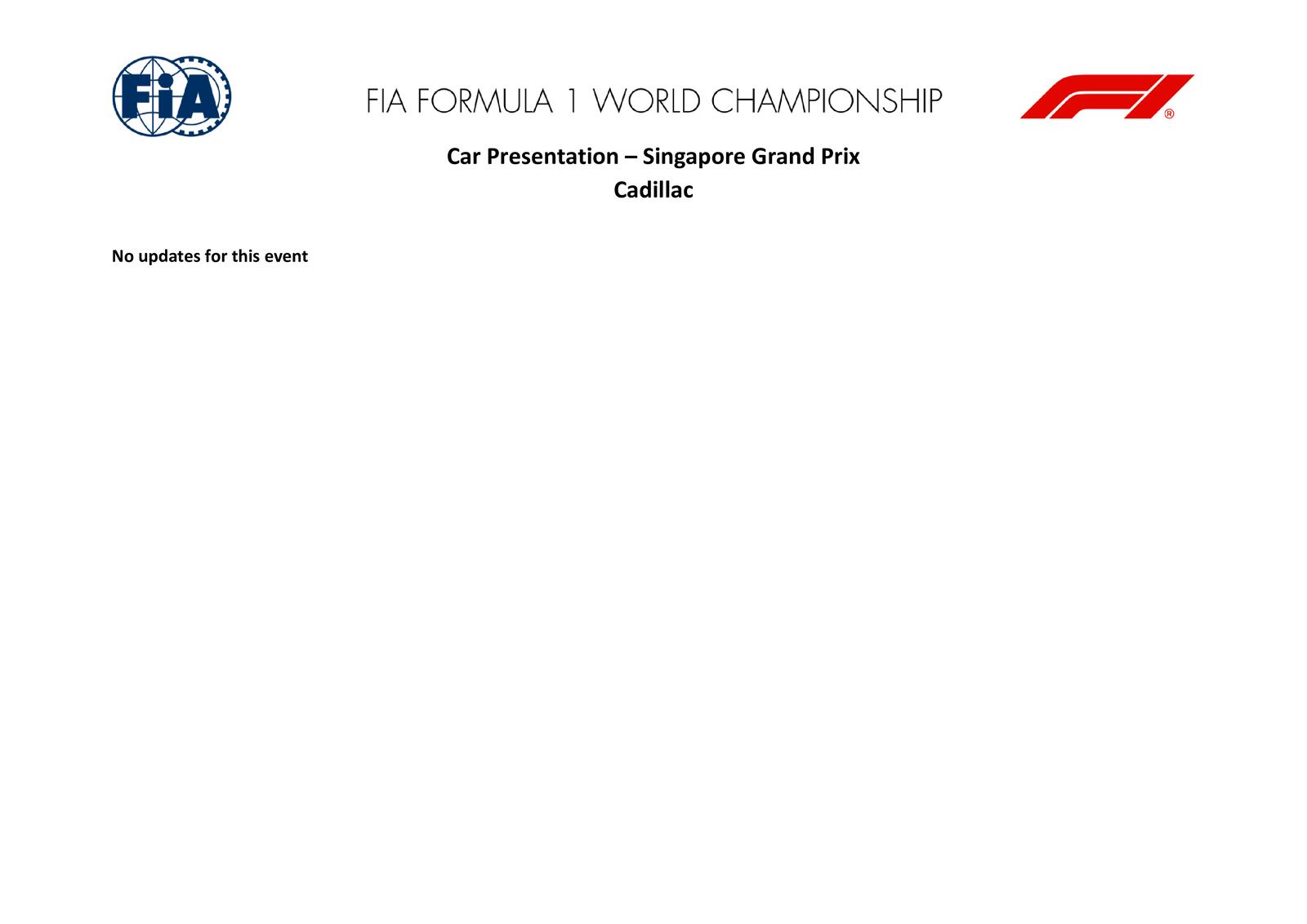 Communiqués FIA